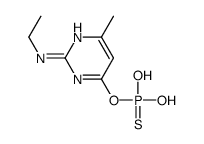n-desethyl-pirimiphos-methyl structure