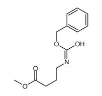 methyl 4-(phenylmethoxycarbonylamino)butanoate Structure