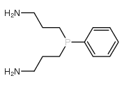 双(3-氨丙基)苯基膦结构式