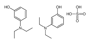 N,N-二乙基-M-氨基酚硫酸盐结构式