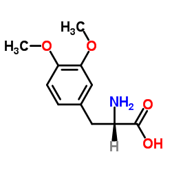 (S)-3-氨基-3-(3,4-二甲基苯基)-丙酸结构式