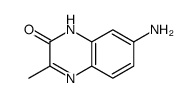 2(1H)-Quinoxalinone,7-amino-3-methyl-(9CI)结构式
