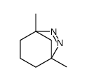 1,5-dimethyl-6,7-diazabicyclo[3.2.1]oct-6-ene结构式