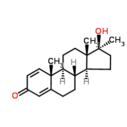Metandienone Structure