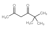 5,5-dimethylhexane-2,4-dione Structure