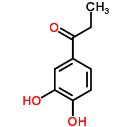3,4-Dihydroxypropiophenone Structure