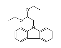 9-(2,2-二乙氧基-乙基)-9h-咔唑结构式