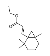 ethyl (E)-3-(2,2,6-trimethylbicyclo[4.1.0]hept-1-yl)-2-propenoate Structure