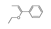 ethyl-(1-phenyl-propenyl)-ether结构式