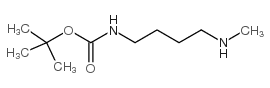 tert-Butyl 4-(methylamino)butylcarbamate Structure