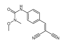 3-[4-(2,2-dicyanoethenyl)phenyl]-1-methoxy-1-methylurea结构式