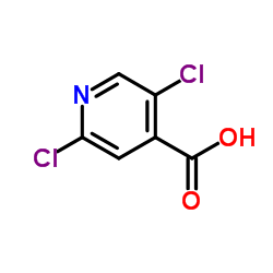2,5-二氯异烟酸结构式