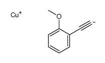 copper(1+),1-ethynyl-2-methoxybenzene Structure