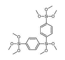 dimethoxy-bis(4-trimethoxysilylphenyl)silane Structure