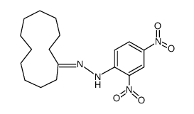 Cyclododecanone 2,4-Dinitrophenylhydrazone Structure