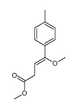 methyl 4-methoxy-4-(4-methylphenyl)but-3-enoate结构式