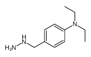 N,N-diethyl-4-(hydrazinylmethyl)aniline Structure