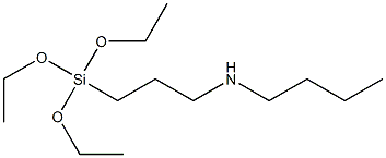 N-Butyl-3-aminopropyltriethoxysilane Structure