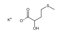 potassium ()-2-hydroxy-4-(methylthio)butyrate structure