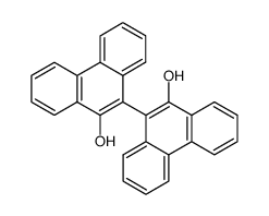 (S)-(-)-10,10'-dihydroxy-9,9'-biphenanthryl Structure