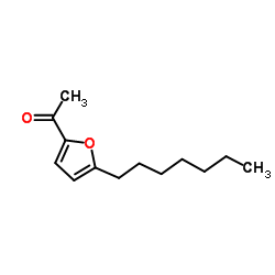 1-(5-Heptyl-2-furyl)ethanone Structure