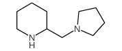 2-吡咯烷-1-甲基哌啶结构式