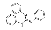 1,2,3-Triphenylguanidine Structure
