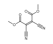 cis-1,2-dicyano-1,2-bis(methoxycarbonyl)ethene结构式