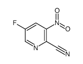 2-氰基-3-硝基-5-氟吡啶结构式