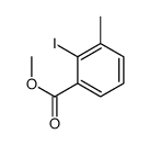 2-碘-3-甲基苯甲酸甲酯结构式