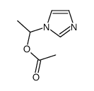 1-imidazol-1-ylethyl acetate Structure