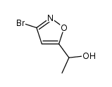 1-(3-Bromo-5-isoxazolyl)ethanol结构式