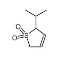 Thiophene, 2,5-dihydro-2-(1-methylethyl)-, 1,1-dioxide (9CI) Structure