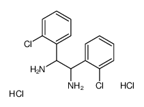 (1S, 2S)-1,2-双(2-氯苯基)乙二胺二盐酸盐结构式