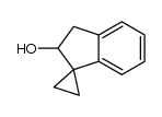 Spiro[cyclopropane-1,1'-indan]-2'-ol结构式