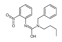 1-benzyl-1-butyl-3-(2-nitrophenyl)urea structure