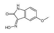 3-(hydroxyamino)-5-methoxyindol-2-one Structure