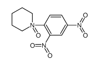 1-(2,4-dinitrophenyl)-1-oxidopiperidin-1-ium结构式