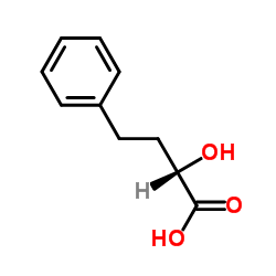 (S)-2-Hydroxy-4-phenylbutyric acid structure