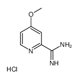 4-甲氧基吡啶-2-甲脒盐酸盐结构式