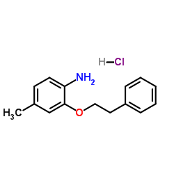 4-Methyl-2-(2-phenylethoxy)aniline hydrochloride (1:1)结构式