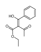 ethyl 2-[hydroxy(phenyl)methylidene]-3-oxobutanoate结构式