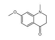 7-methoxy-1-methyl-2,3-dihydro-1H-quinolin-4-one Structure