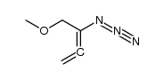 3-azido-4-methoxybuta-1,2-diene结构式