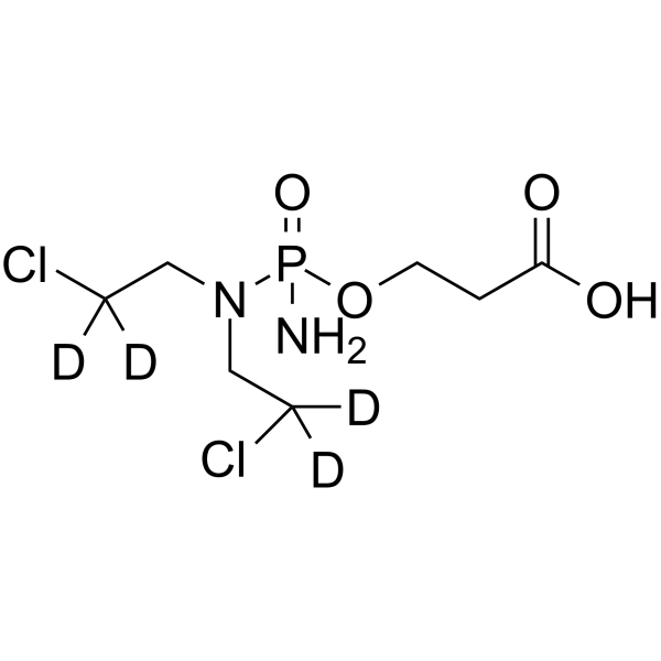 Carboxyphosphamide-d4结构式