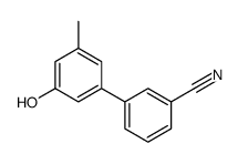 3-羟基-5-甲基-[1,1-联苯]-3-甲腈结构式