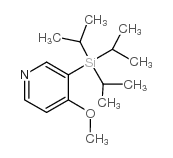 4-甲氧基-3-(三异丙基甲硅烷基)嘧啶结构式