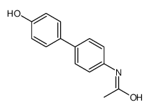 N-(4'-Hydroxy(1,1'-biphenyl)-4-yl)acetamide结构式