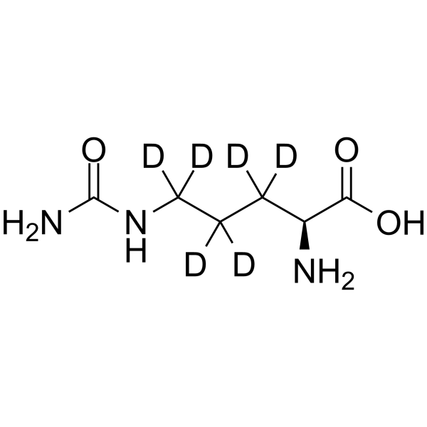 L-Citrulline-d6 Structure