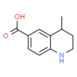 4-Methyl-1,2,3,4-tetrahydroquinoline-6-carboxylic acid Structure